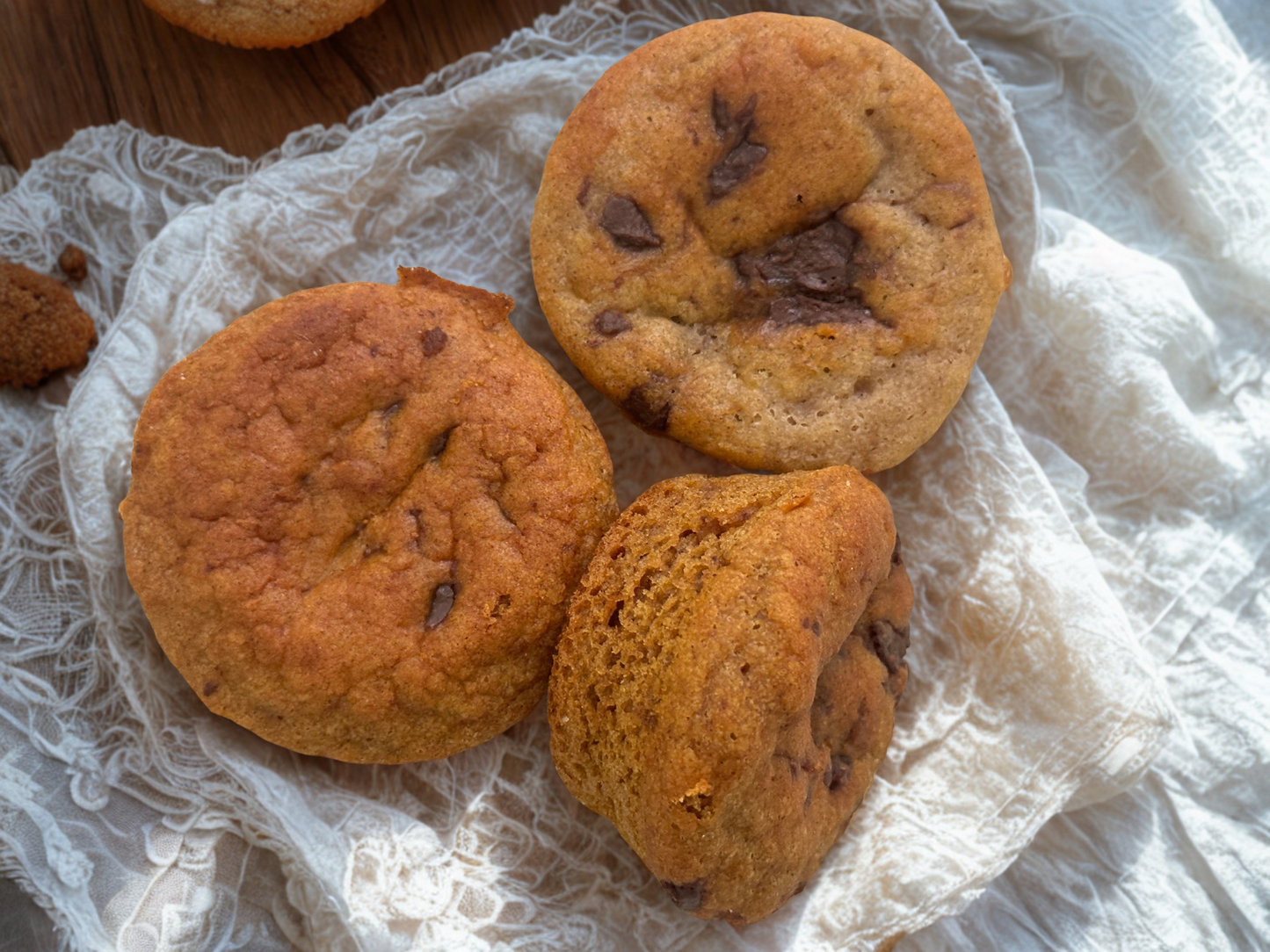 Brioșe cu ciocolată