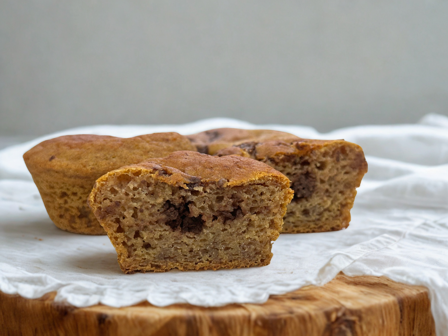 Brioșe cu ciocolată